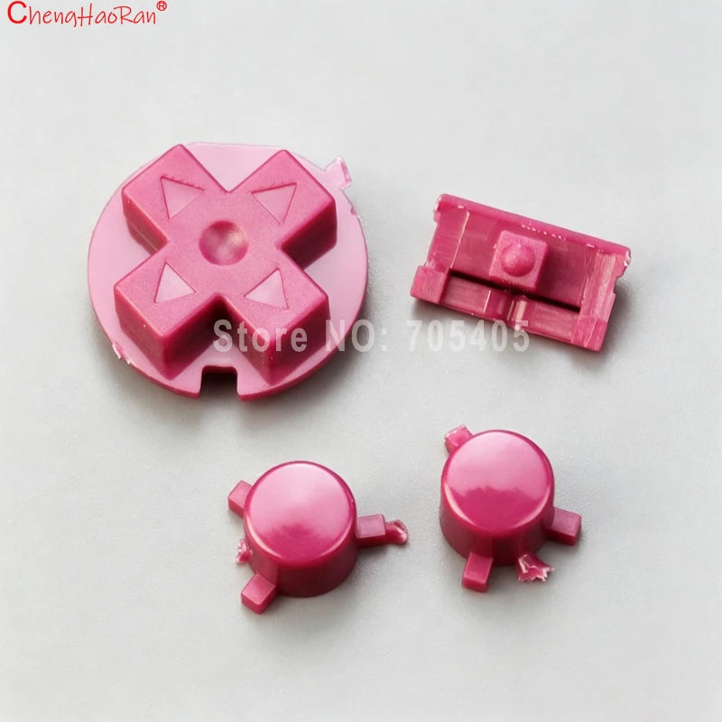ChengHaoRan 1Set High Quality Repair Replacement Parts 4 In1 For GBP Game Console Color Buttons Accessories