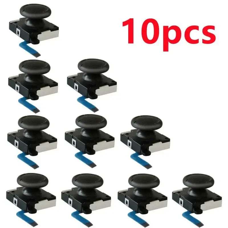 10pcs/set Replacement Analog Joystick ThumbStick Button Module For Nintendo Switch Joy-on Controller Left/Right Analog Joystick