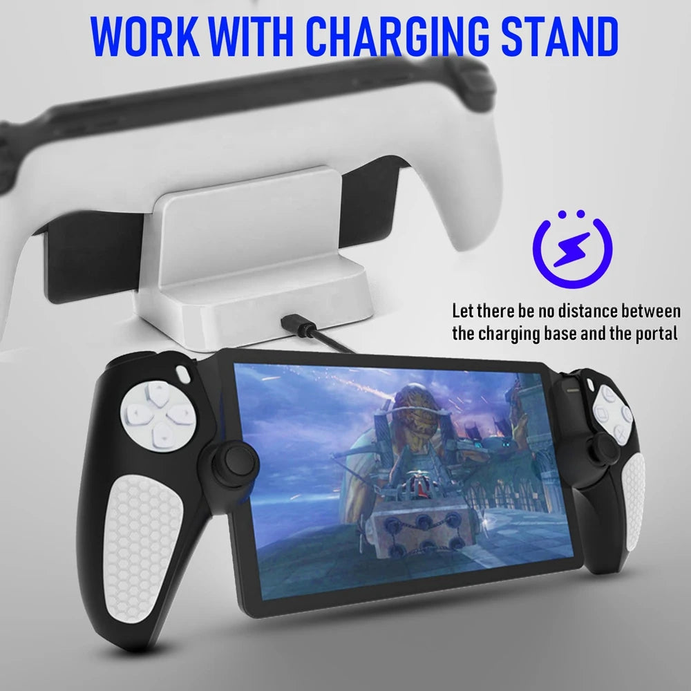 Split Silicone Protection Skin for PS5 Portal Game Console S