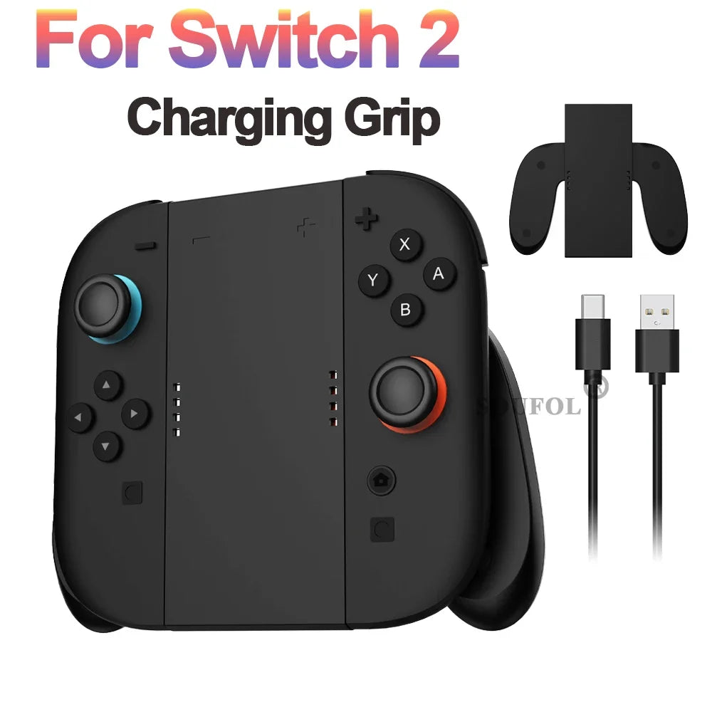 2025 New Charging Grip for NS Switch 2 Joypad Portable Charg