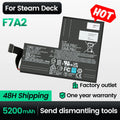 Keyuan F7A2 Battery Update 5200mah for Lenovo Steam Deck Lcd