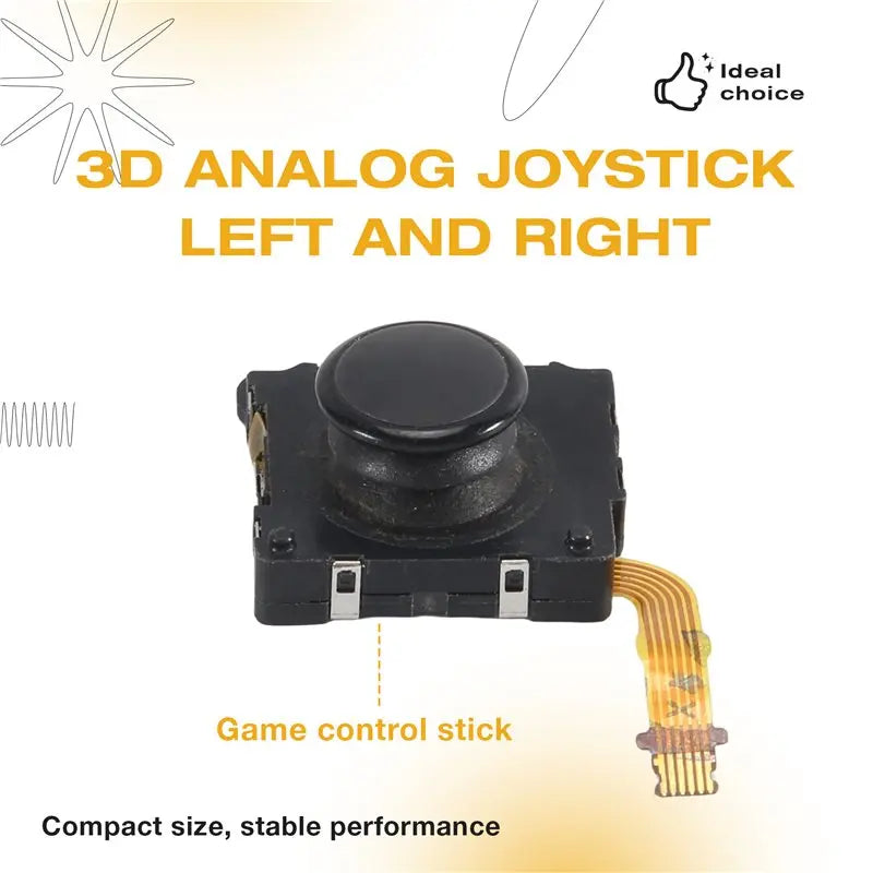 Best-Replacement For 1000 3D Analog Joystick Dual Left/Right