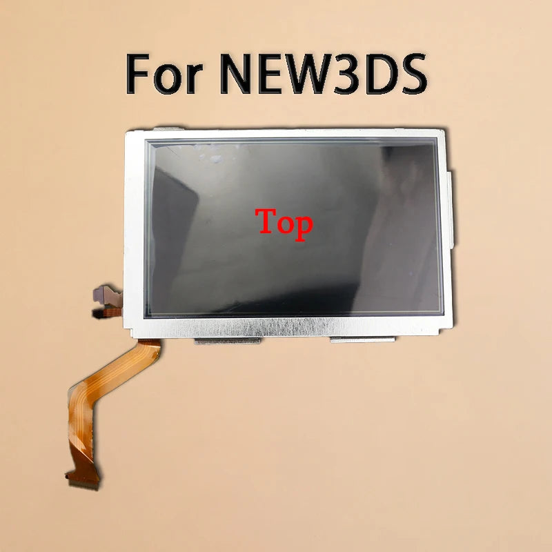 1PC For NDS NDSL NDSi New 3DS LL XL PSP GO Switch WII U Game Console Replacement Part Top Bottom Upper Lower LCD Screen Display
