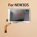 1PC For NDS NDSL NDSi New 3DS LL XL PSP GO Switch WII U Game Console Replacement Part Top Bottom Upper Lower LCD Screen Display